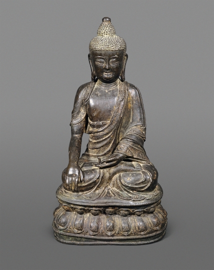 Chinese Bronze Figure of a Buddha